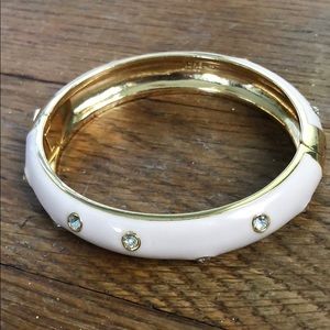 J Crew Bangle Blush Pink Gold
